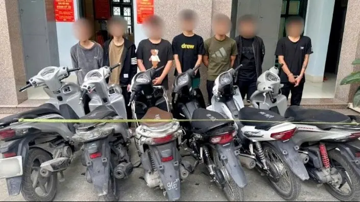 Triệt phá ổ nhóm học sinh trộm cắp hàng loạt xe máy